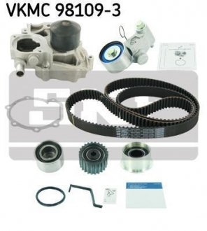 Водяной насос + комплект ремня зубчатого SKF VKMC 98109-3 (фото 1)