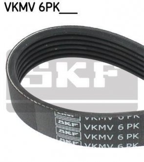 Полікліновий ремінь SKF VKMV 6PK1078 (фото 1)