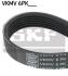 SKF Ремень поликлиновый 6PK1600 VKMV 6PK1600