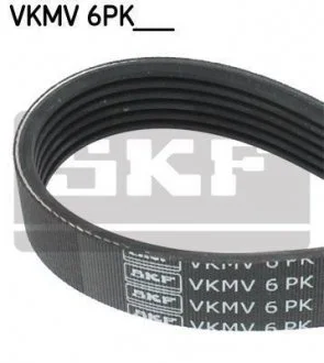 PASEK WIELOROWK. MERCEDES-BENZ SKF VKMV 6PK995 (фото 1)