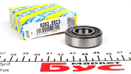 Подшипник генератора, зад. DB207-310 (15x35x11) SNR NTN 6202.EE C3 (фото 1)
