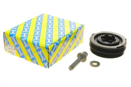 Шків(з болтом) паса поліклинового з демфером Land Rover Freelander 2.0d SNR NTN DPF350.05K1