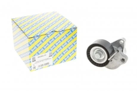 Натяжной механизм с роликом кулич поликлинового Renault/Opel 2.0dCi, 2.3CDTi SNR NTN GA355.31