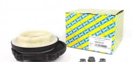 Подушка опорная перед. левая + подшипник Fiat Fiorino 1.4 08-, Linea - 1.4 07-, Qubo - 1.4 08-/Citroen Nemo 1.4HDi 08- SNR NTN KB658.23