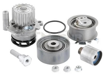 Комплект ременя ГРМ із водяним насосом., Passat B6,Golf V,Jetta III, 2.0TDI 03-10 SNR NTN KDP457.610 (фото 1)