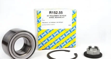 Подшипник ступицы перед. (ABS, 39X72X37) FORD FOCUS, FIESTA, FUSION 1.4-1.8TDCI SNR NTN R152.55