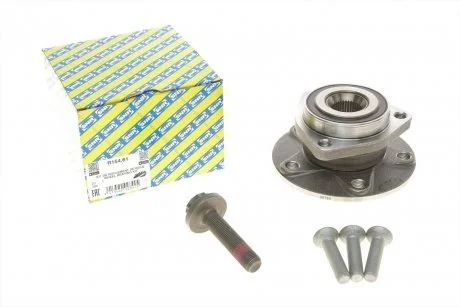 Подшипник ступицы перед. Audi A3// Seat Altea, Leon, Toledo III// Skoda Octavia// VW Caddy III, Golf V/Plus 05.03- SNR NTN R154.61