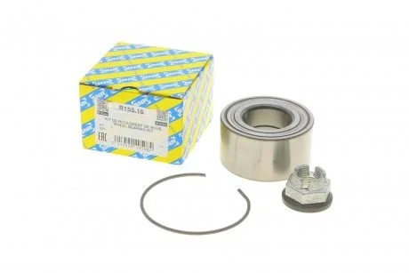 Подшипник перед. Renault Clio/Express/Kangoo/Megane 1.2/1.9DTI 01.94- без ABS SNR NTN R155.16