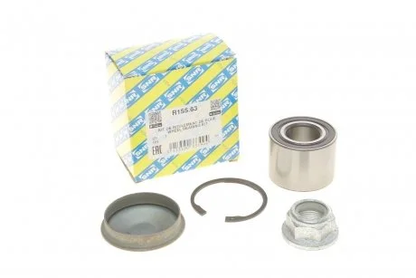 Подшипник ступицы задн. RENAULT CLIO II/ MEGANE/ TWINGO 93- 25X52X37 SNR NTN R155.63