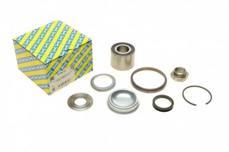Подшипник ступицы зад. Citroen C2, C3 I, C3 II, C3 Pluriel, Saxo, Xsara Peugeot 1007, 106 II, 206, 206+, 206 SW, 306 1.0-Electric 05.93- SNR NTN R166.07