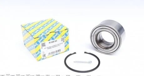 Подшипник ступицы перед. Nissan Almera II 03/00 - 02/04 SNR NTN R168.63