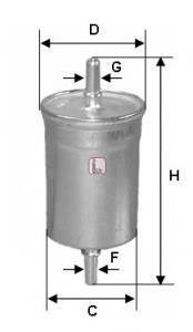 Топливный фильтр SOFIMA S 1747 B (фото 1)
