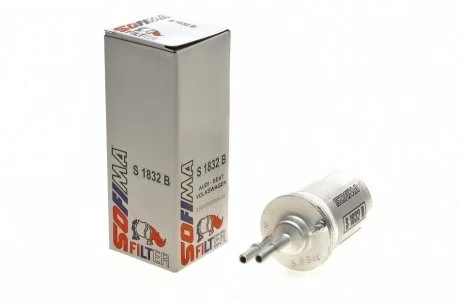 Фильтр топливный SEAT/SKODA "1,2-1,4 "02-09 SOFIMA S1832B