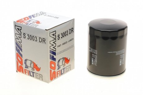 Фильтр масляный FIAT/IVECO "2,5-4,0 "86-96 SOFIMA S3003DR (фото 1)