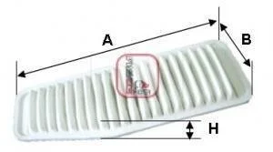 Воздушный фильтр SOFIMA S 4822 A