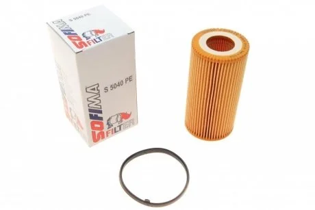 Фильтр масляный AUDI/VW/SKODA "2,0-2,5 "06-11 SOFIMA S5040PE