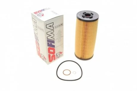 Фото 1 - фільтр масляний SOFIMA S 5124 PE Фільтр масляний SOFIMA S 5124 PE (фото 1)