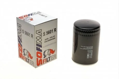 Фильтр масляный VW/AUDI/VOLVO "1,9-2,5 "81-91 SOFIMA S5601R