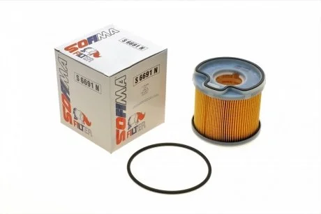 Фильтр топливный CITROEN/LANCIA/SUZUKI/FIAT/PEUGEOT SOFIMA S6691N