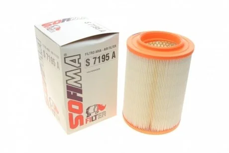 Фильтр воздушный VW "1,9-2,5 "92-03 SOFIMA S7195A