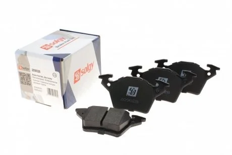 Колодки тормозные (задние) MB Vito(638) 98- CDI Bosch Solgy 209028