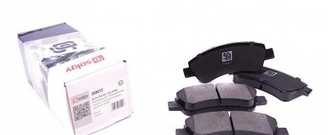 Фото 1 - гальмівні колодки Solgy 209072 Гальмівні колодки Solgy 209072 (фото 1)