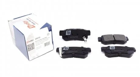 Фото 1 - колодки тормозные Solgy 209153 Колодки тормозные Solgy 209153 (фото 1)