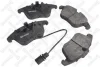 Колодки гальмівні передні (диск) Audi A4 A5 STELLOX 000063BSX (фото 1)