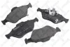 Колодки гальмівні передні (диск) Toyota Yaris 1.0/1.3 06> STELLOX 000092BSX (фото 1)