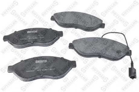 Колодки гальмівні передні Ducato/Boxer/Jumper 06-- STELLOX 000276BSX