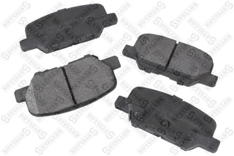 Колодки гальмівні задні (диск) Mazda 6, Mitsubishi Outlander 2.0/2.4i 12> STELLOX 000653BSX