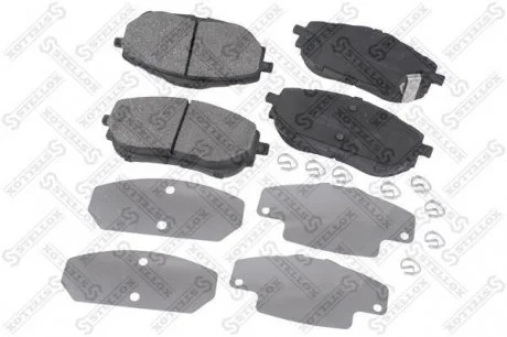 Колодки тормозные передние Toyota Corolla 2013- STELLOX 000 655B-SX