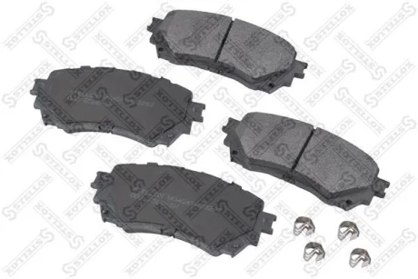 Колодки гальмівні передні (диск) MAZDA 6 GJ STELLOX 000656BSX