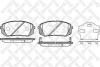 Колодки гальмівні передні (диск) HYUNDAI/KIA STELLOX 002010SX (фото 1)