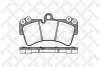 Колодки гальмівні передні (диск) VW Touareg 2.5TDi/3.2i V6/4.2i V8/5.0 V10 wheel 18\' 02> STELLOX 1006000BSX (фото 1)