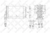Радіатор опалення салону Renault Espace all 97> 1035026SX