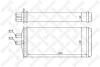 Радіатор опалення салону VW Caddy, Skoda Felicia 1.3/1.6 96-01 1035109SX