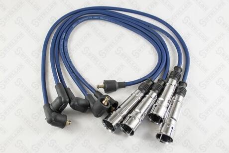 Провід високовольтний (комплект) VW Golf 1.0/1.3 85/Vento 1.6 92/Syncro 1.8 86-88 STELLOX 1038096SX