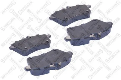 Колодки гальмівні передні (диск) MB W169 2.0CDi OM640.941 04> STELLOX 1141000BSX