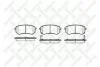Колодки гальмівні задні (диск) KIA Picanto 1.1i 04 STELLOX 1146002SX (фото 2)