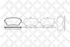 Колодки гальмівні передні (диск) Suzuki Grand Vitara 1.6i/2.0i/1.9D 05> 1177001BSX