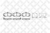 Колодки гальмівні передні (диск) Hyundai Elantra 1.6i/2.0i DOHC/2.0CRDi 02 1205002SX