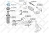 Опора амортизатора переднього Honda CIVIC 2006-2012 1217154SX