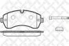 Тормозные колодки передние 20.7мм Mercedes Sprinter 5-t, VW Crafter 30-50 06- STELLOX 1254 000-SX (фото 1)