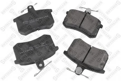 К-кт зад. тормозов. колодок. Audi 80/100/A4 -97/Fiat Croma STELLOX 146 020-SX