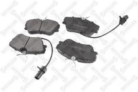 Тормозные колодки дисковые VW T4 96-03 (с датч.) STELLOX 491 021B-SX