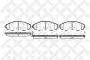 К-кт перед. тормозов. колодок Chevrolet Lacetti/Daewoo Nubira1.4 05- STELLOX 656 022-SX (фото 1)