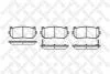 Колодки гальмівні задні (диск) Kia Spectra 1.6DOHC 00/Shuma 1.5i-1.8i 97-04 660002SX