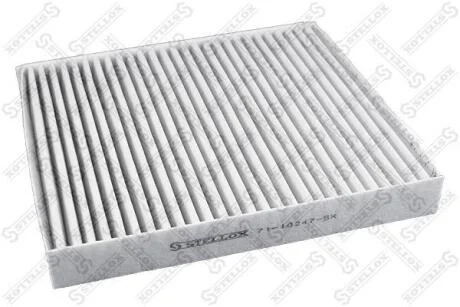 Фільтр салону (вугільний) SKODA FABIA 00-, ROOMSTER 06-, VW POLO 01-, SEAT LEON 05-, IBIZA, CORDOBA 06- STELLOX 7110247SX