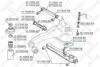 Втулка стабілізатора заднього D=16mm Mitsubishi Carisma DA1A-DA5A 99> STELLOX 8972045SX (фото 2)